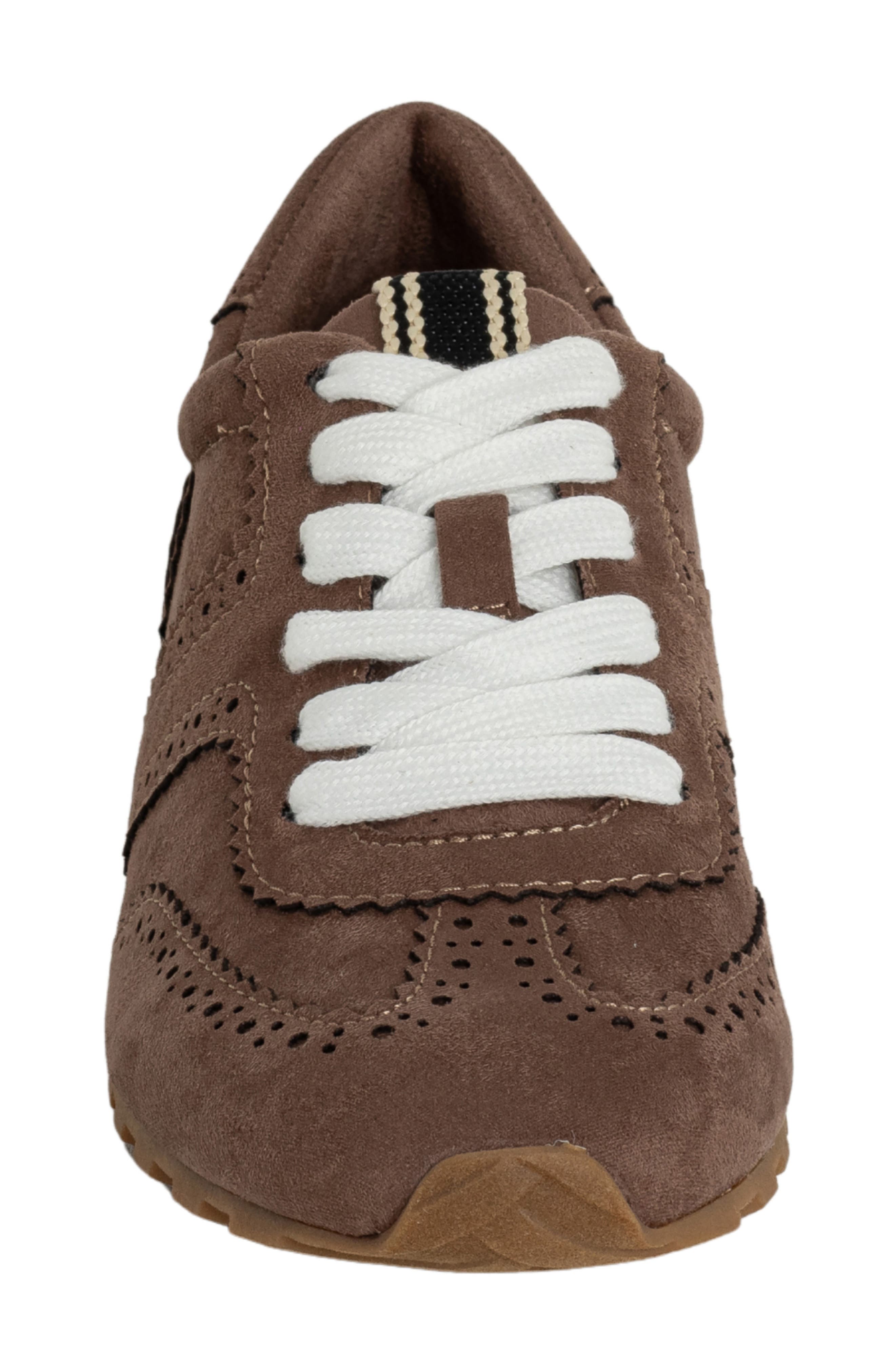 Penelope Sneaker, Alternate, color, TAUPE SUEDE