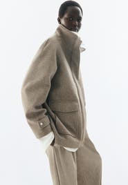 H&M Funnel-collar Coat