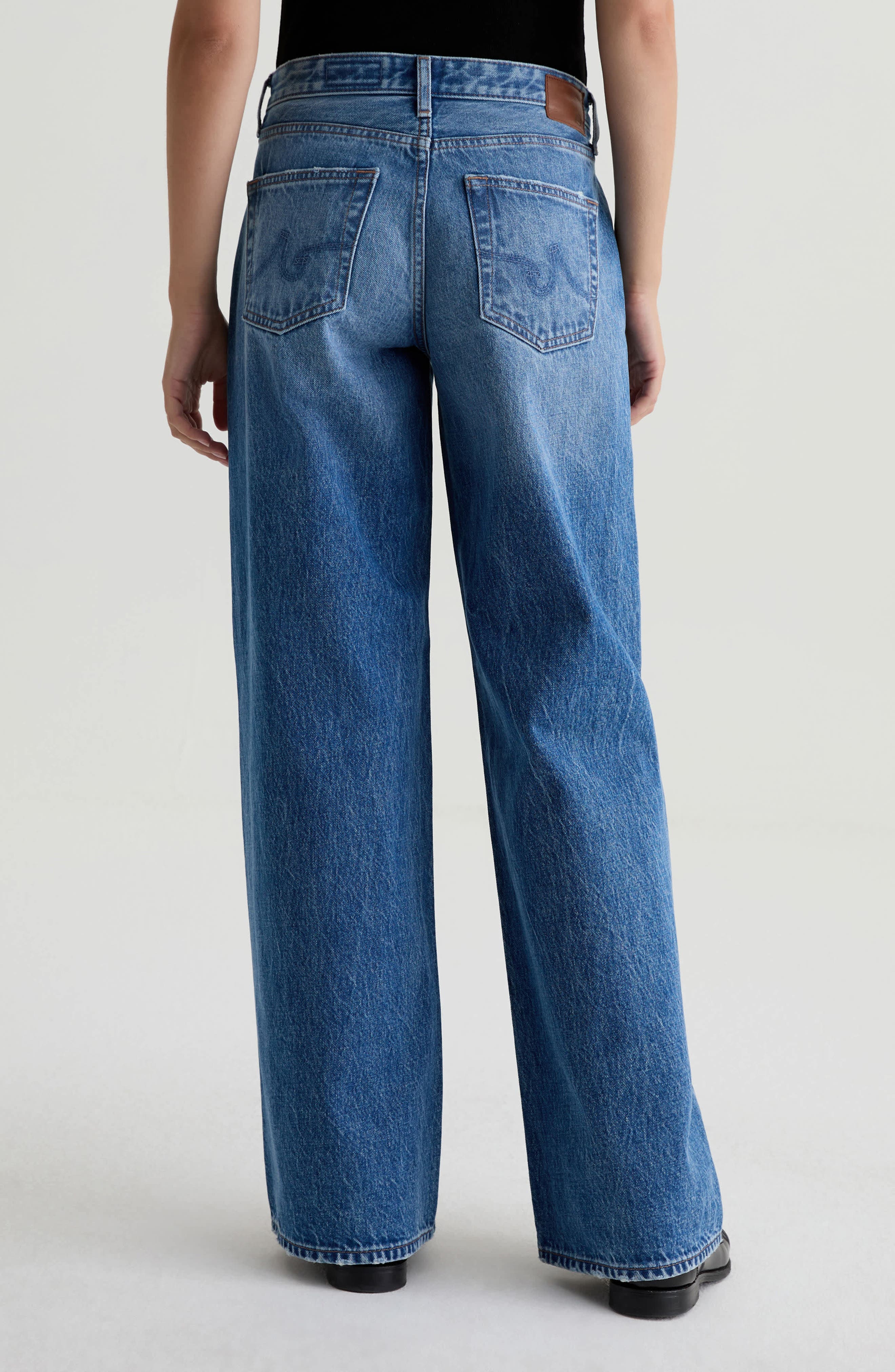 Adria Low Rise Baggy Wide Leg Jeans - image 2