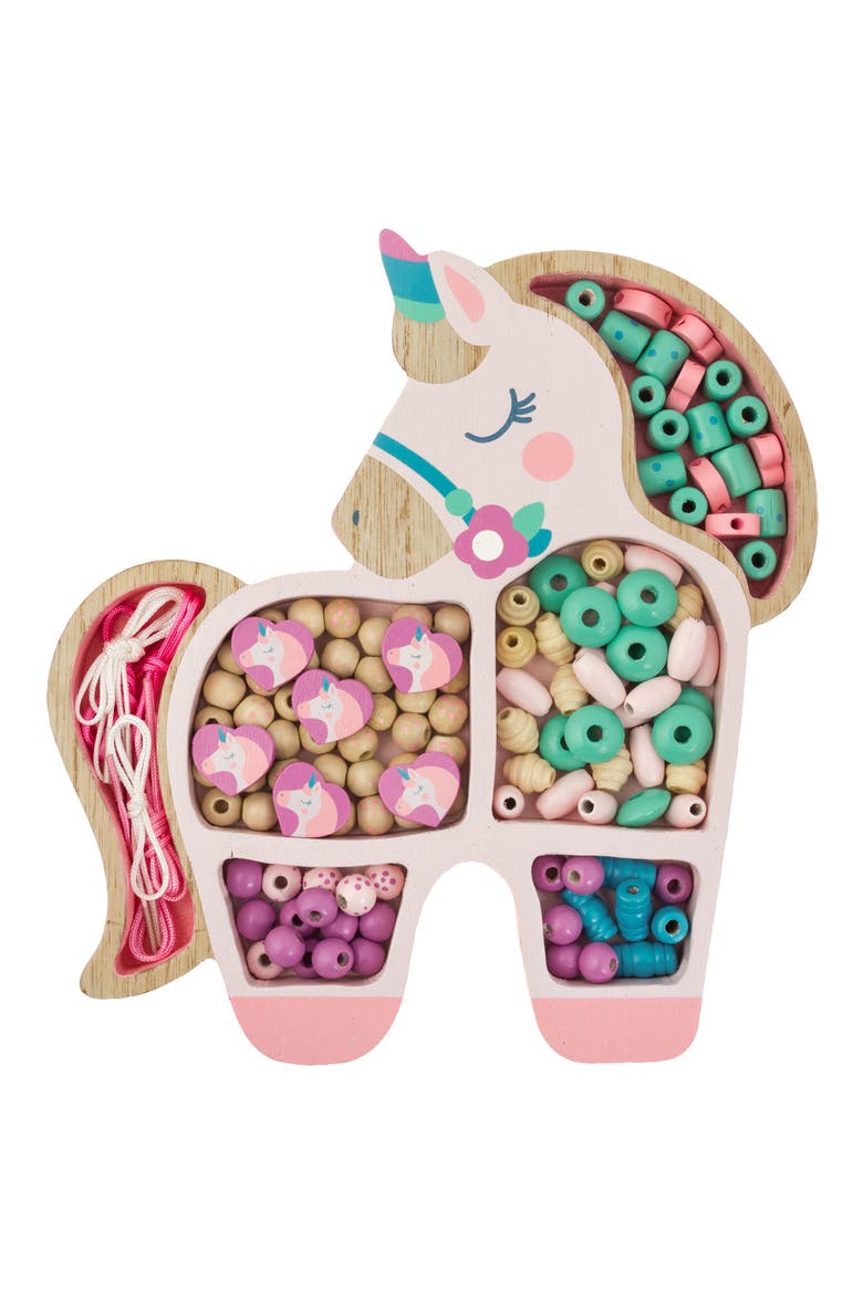 Kids' Bead Boutique Unicorn Jewelry Kit, Main, color, WHITE