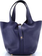 Pre-Owned Hermes Picotin Bag Clemence PM