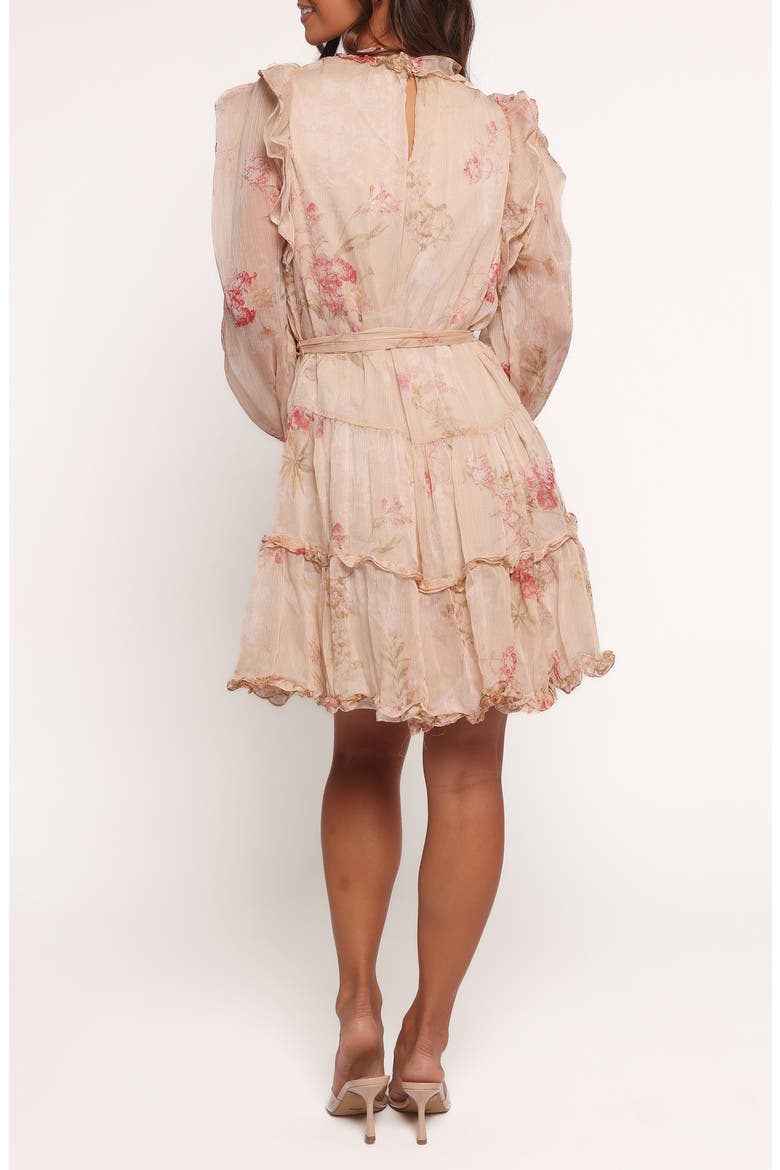 Phaedra Ruffle Long Sleeve Dress, Alternate, color, SOFT ROSE