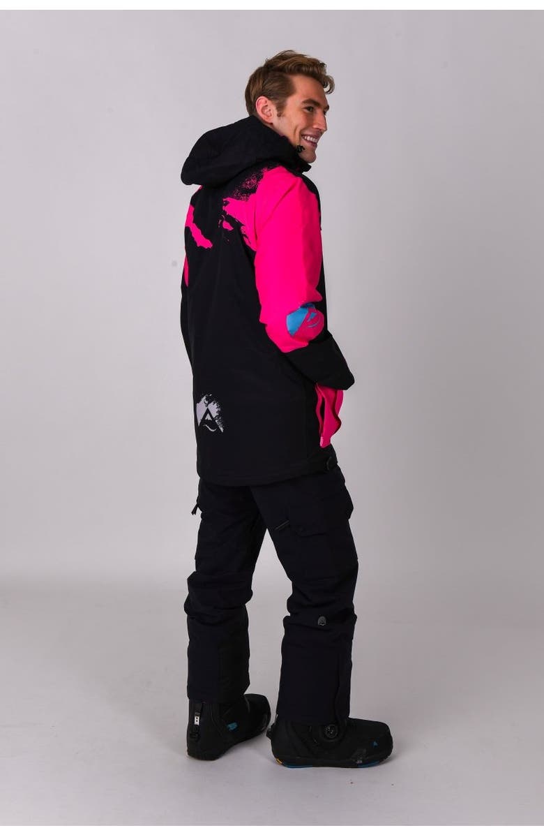 OOSC Afterparty Jacket, Alternate, color, Black & Pink