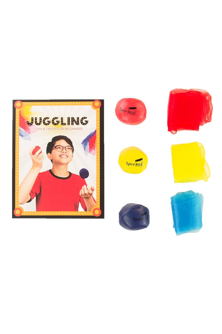 Juggling Kit, Alternate, color, Multicolored