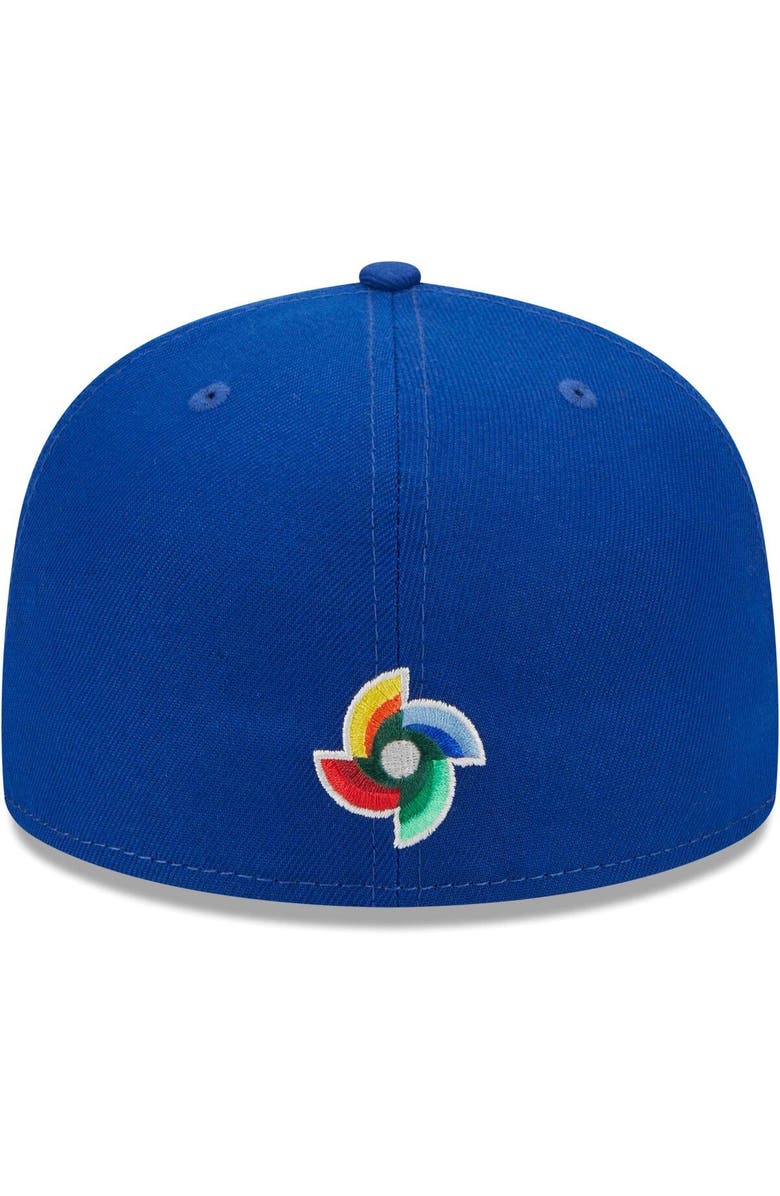 New Era Men's New Era Blue Puerto Rico Baseball 2023 World Baseball Classic 59FIFTY Fitted Hat, Alternate, color,