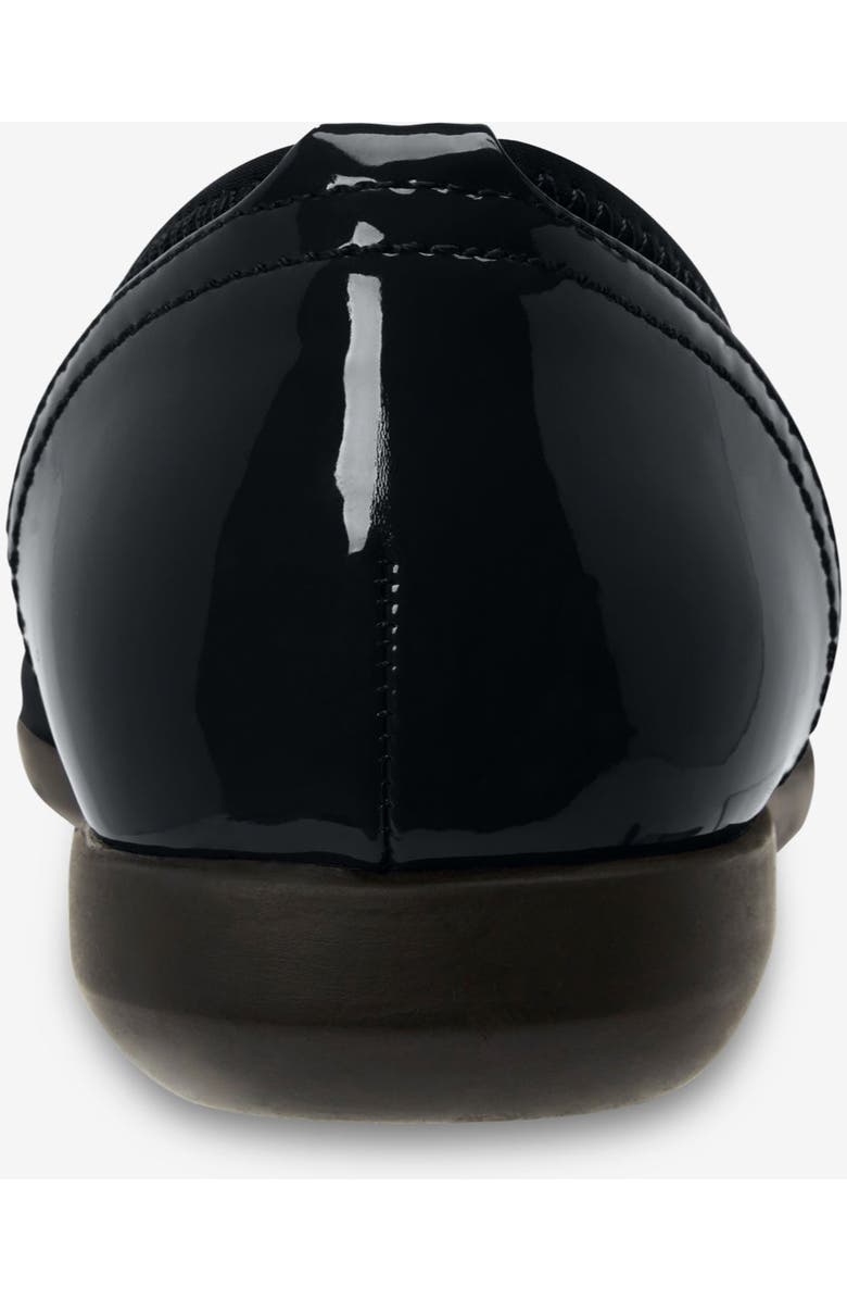 Comfortview The Lyra Slip On Flat, Alternate, color, Black