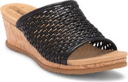 BARETRAPS Flossy Woven Wedge Sandal - Wide Width Available