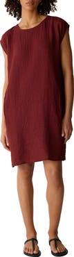 Eileen Fisher Linen Shift Dress