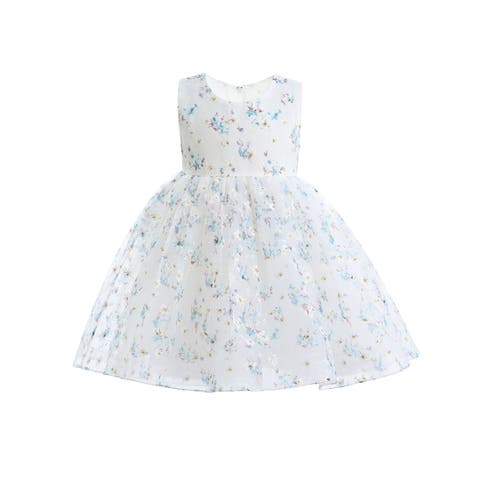 Floral Print Bow Dress (Baby)