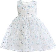 Tulleen Floral Print Bow Dress