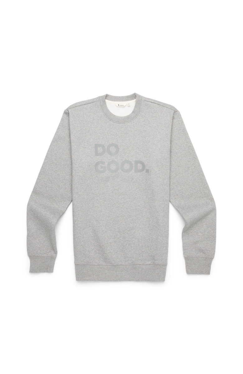 Cotopaxi Do Good Crew Sweatshirt - Men's, Alternate, color, Heather Grey