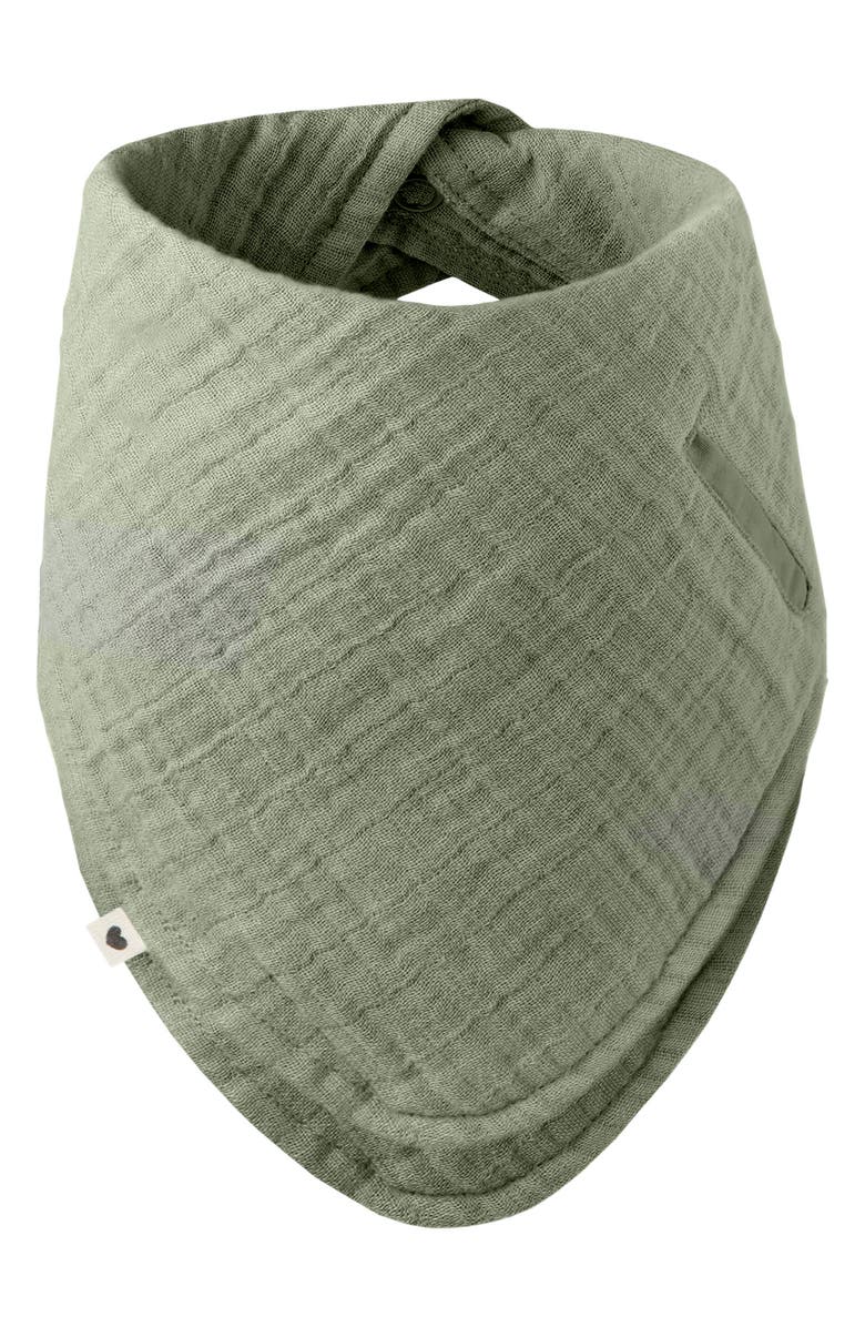 BIBS 3-Pack Organic Cotton Bandana Bibs, Alternate, color, Sand/ Ivory/ Sage