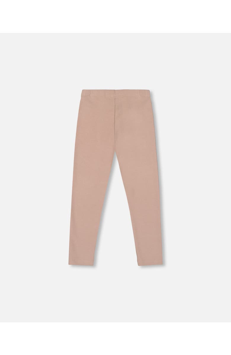 Deux par Deux Super Soft Ribbed Leggings, Alternate, color, Light Caramel