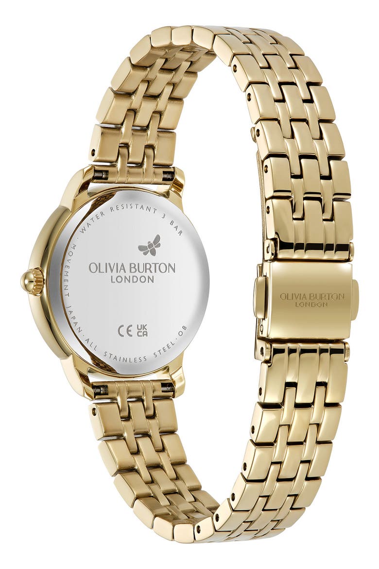 Westbourne Two-Tone Bracelet Watch, 30mm, Alternate, color, GOLD