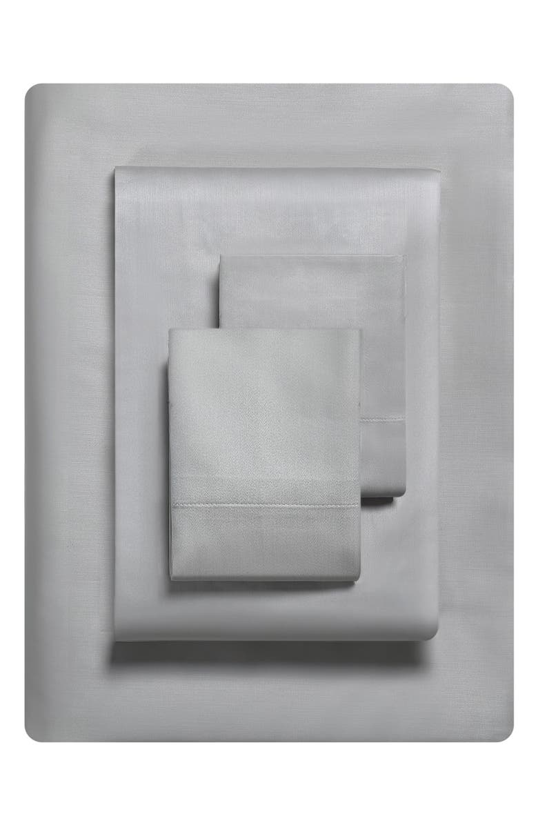 Vera Wang 800 Thread Count Sateen Sheet Set, Main, color, Steel Grey