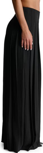 Pleated Wide Leg Pants