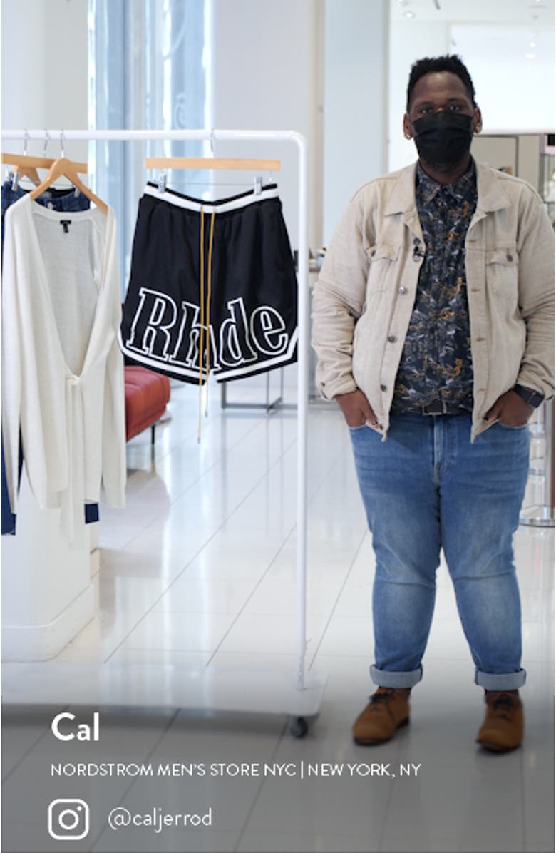 Court Logo Mesh Athletic Shorts, sales video thumbnail