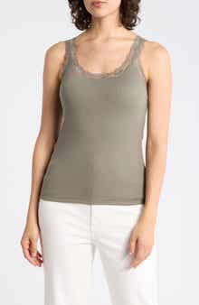 Lace Trim Tank