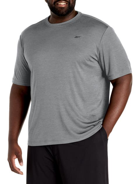 Big & Tall ID Train Melange Performance Tee