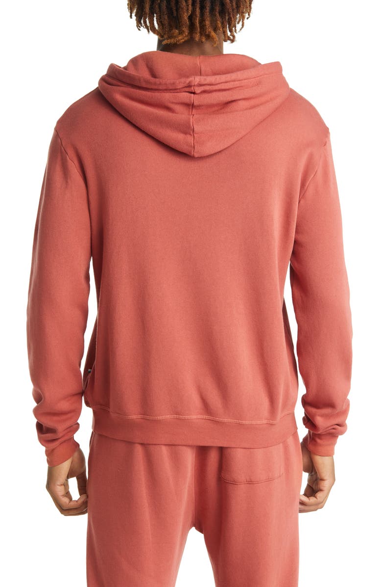 Sol Angeles Waves Fleece Hoodie, Alternate, color, Cayenne