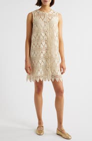 FRAME The Deco Lace Dress
