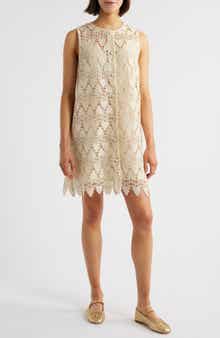 FRAME The Deco Lace Dress