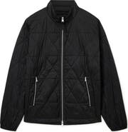 AllSaints Tribex Matte Quilted Nylon Jacket