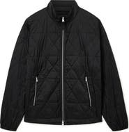 AllSaints Tribex Matte Quilted Nylon Jacket