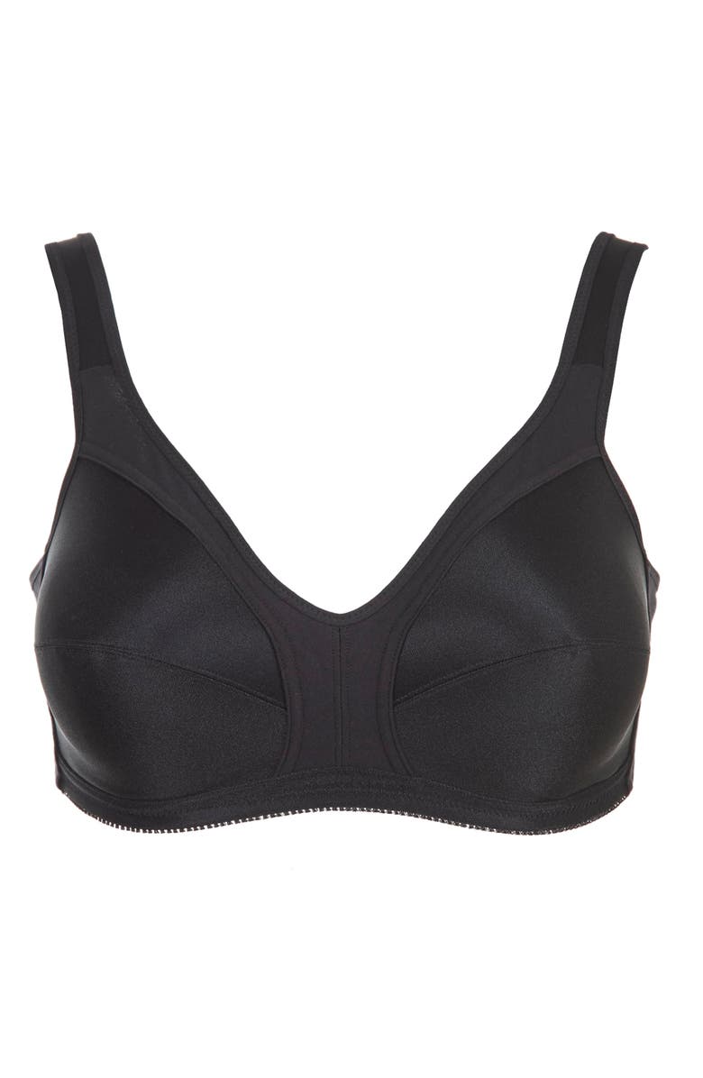 Dominique Intimates Maxine Seamless T-Shirt Bra, Alternate, color, Black