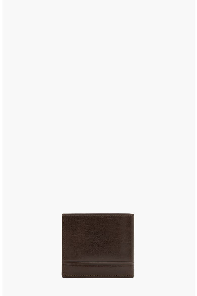 Gentleman Trifold Leather Wallet 523, Alternate, color, Brown