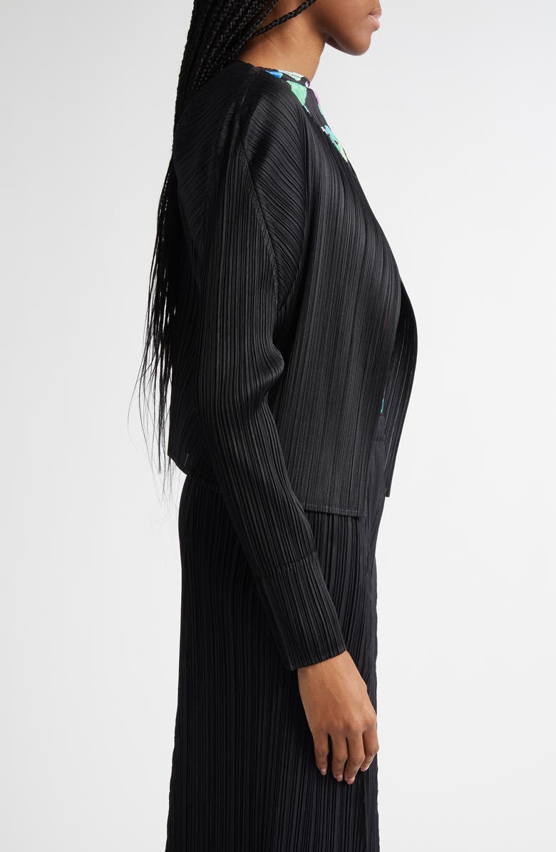 Pleats Please Issey Miyake Monthly Colors September Cardigan, Alternate, color, 