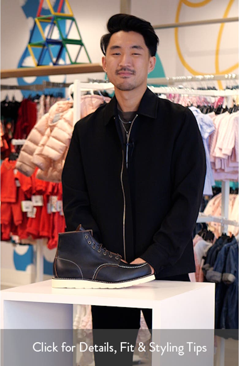 6 Inch Moc Toe Boot, sales video thumbnail