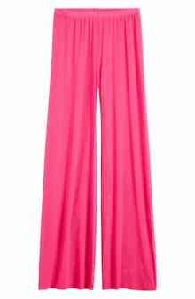 Good American Mesh Wide Leg Pant