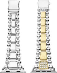 LAGOS Smart Caviar Diamond Apple Watch® Watchband