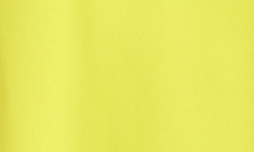 Karen Kane Bracelet Sleeve Asymmetric Top In Citron