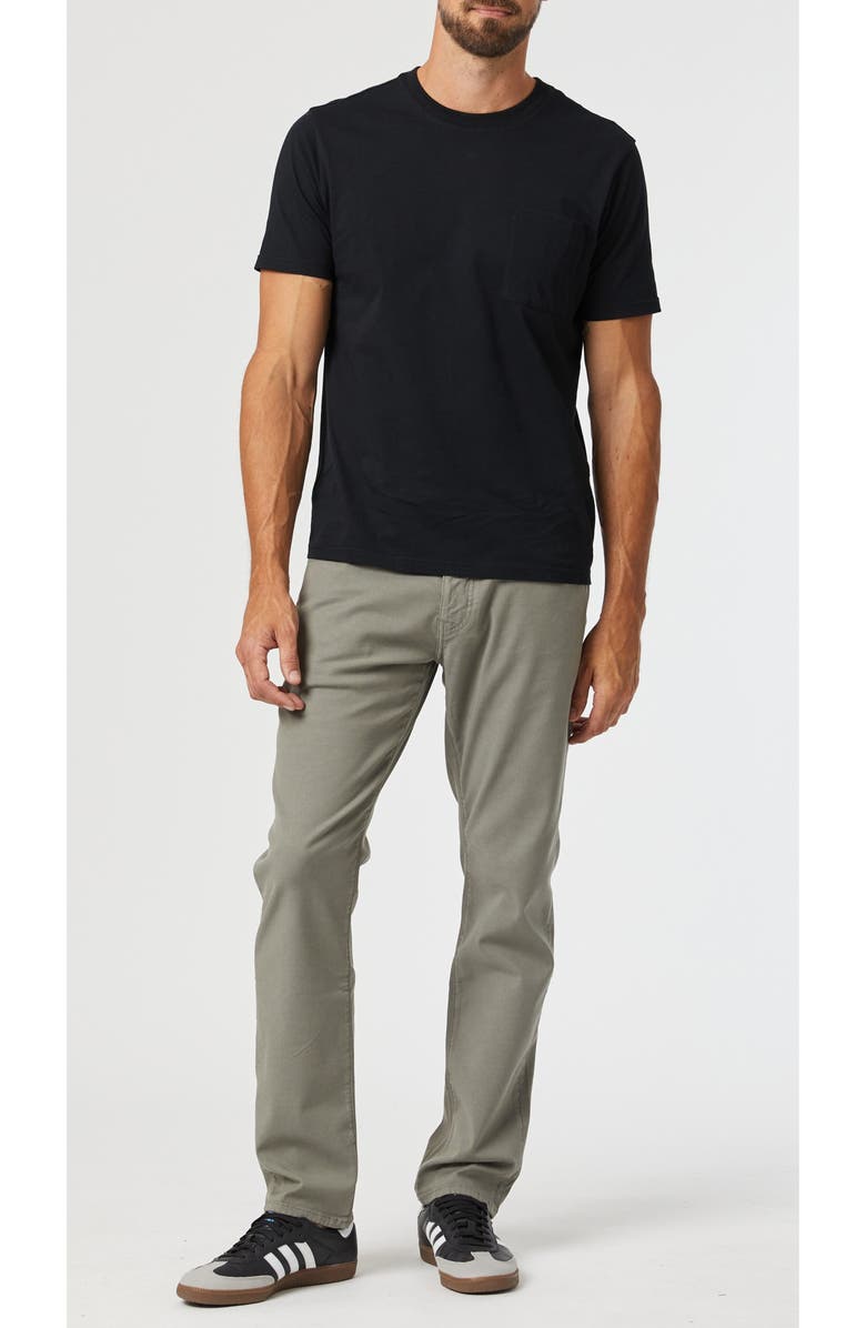 Mavi Jeans Marcus Slim Straight Leg Five-Pocket Pants, Alternate, color, Pewter Luxe Twill