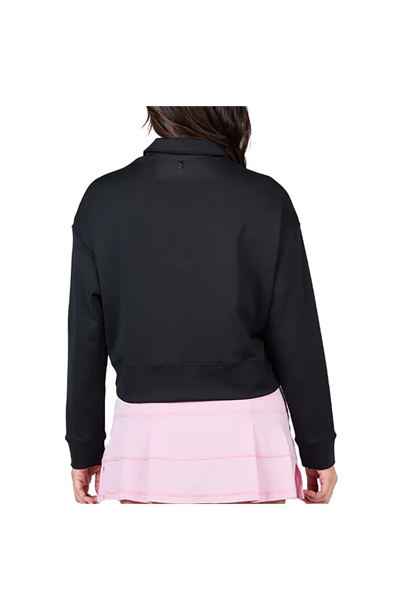 Sofibella Staples Quarter-Zip Womens Golf Pullover, Alternate, color, Black