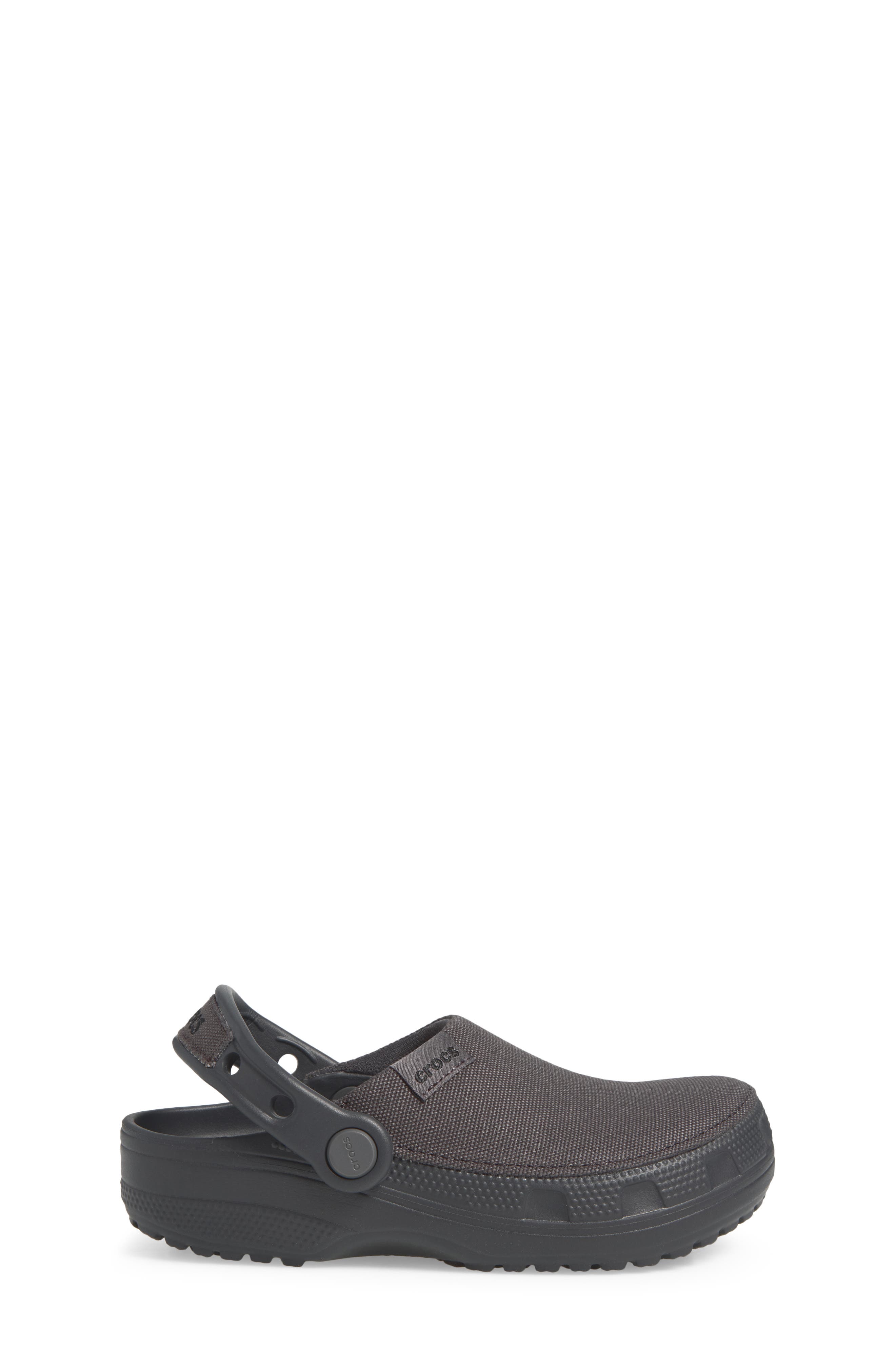 Kids' Classic Crafted Clog, Alternate, color, BLACK SAND