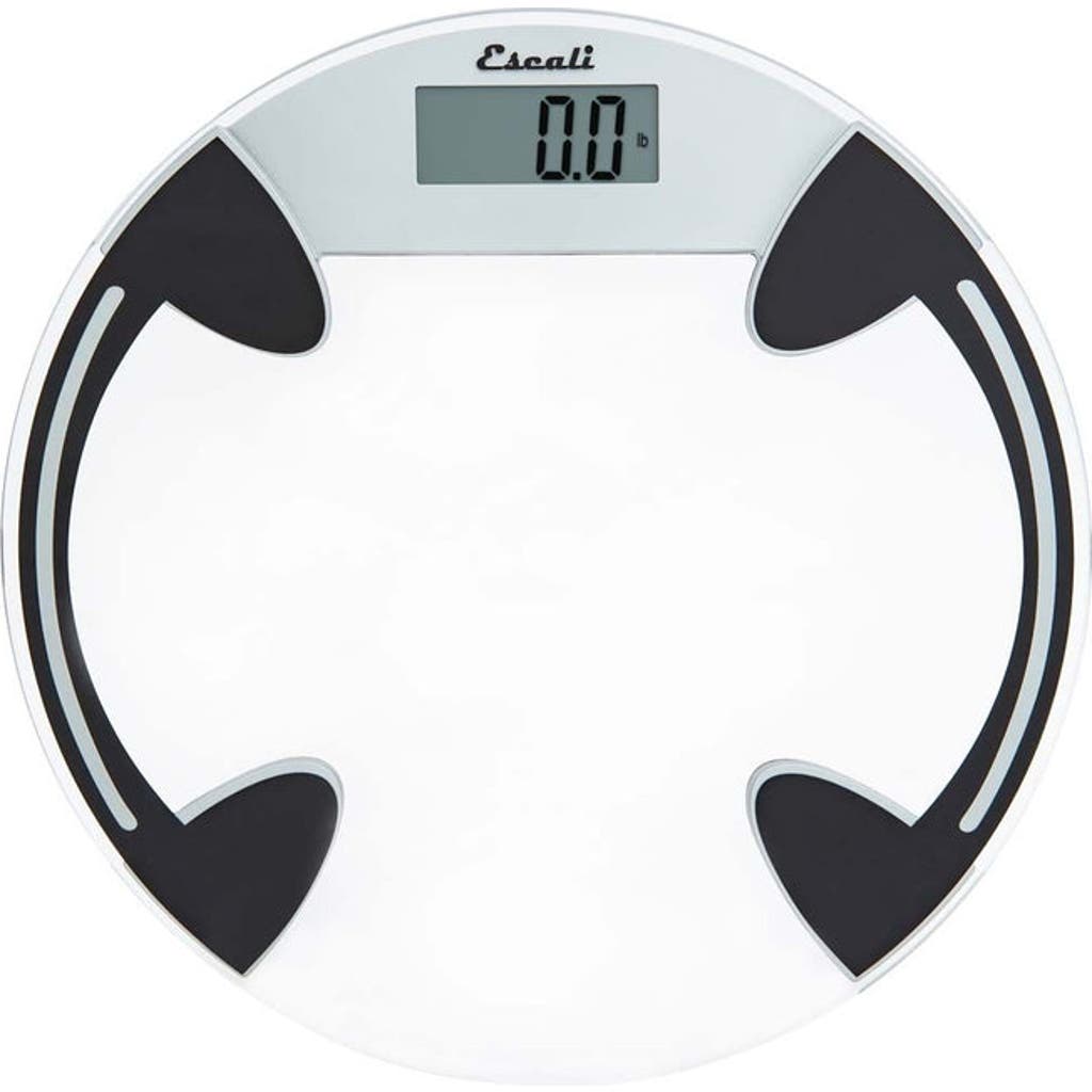 Escali Glass Platform Bathroom Scale In Multi