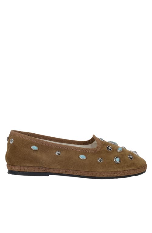 Fortela Frutate Friulane Suede Leather Studs In Multi