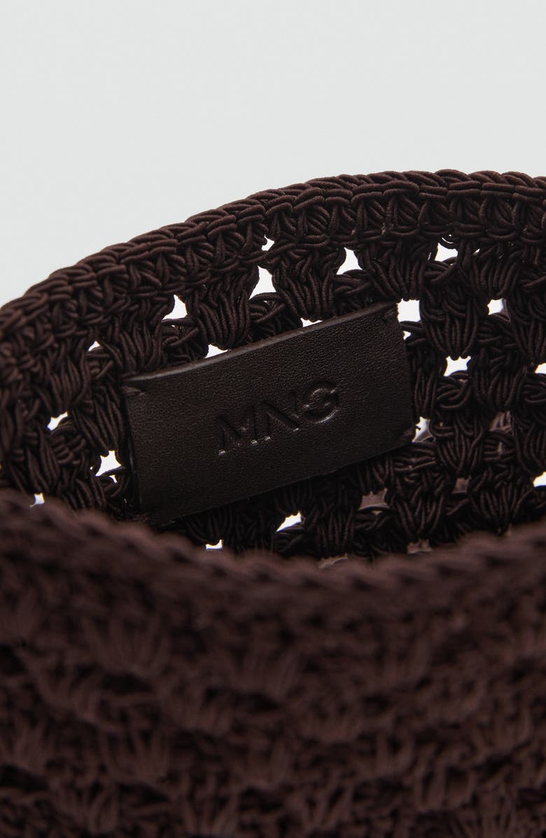 MANGO Woven Shoulder Bag, Alternate, color,