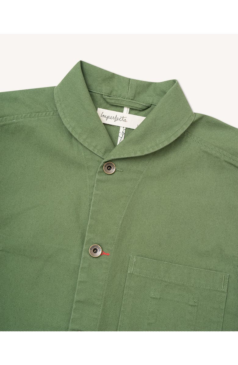 Imperfects Organic Cotton Canvas Shepherds Vest, Alternate, color, Fatigue