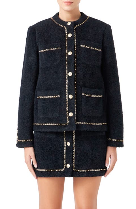 Chain Trim Jacket