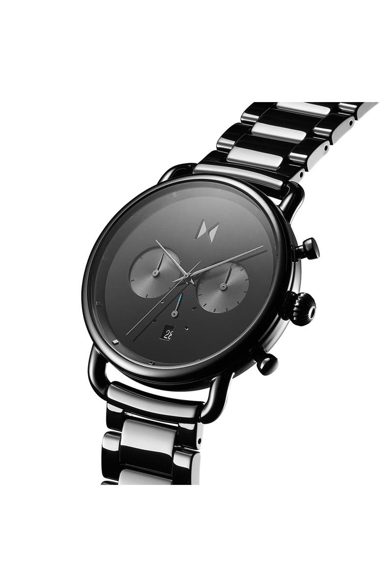 MVMT WATCHES Blacktop II Ceramic Bracelet Watch, 47mm, Alternate, color, 