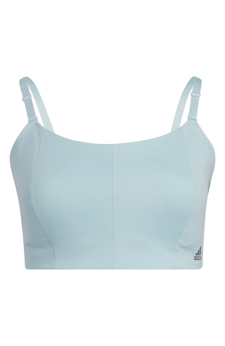 adidas Yoga Studio Recycled Polyester Blend Sports Bra, Alternate, color,