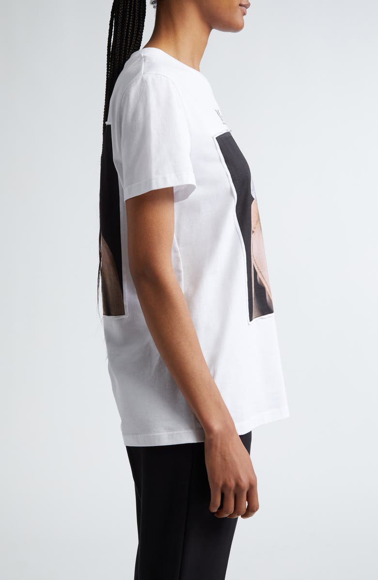 Max Mara Face Powder Weimaraner Graphic T-Shirt, Alternate, color, 