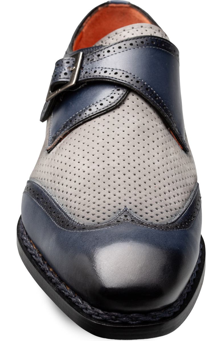 Mezlan Blanes Monk Strap Shoe, Alternate, color,