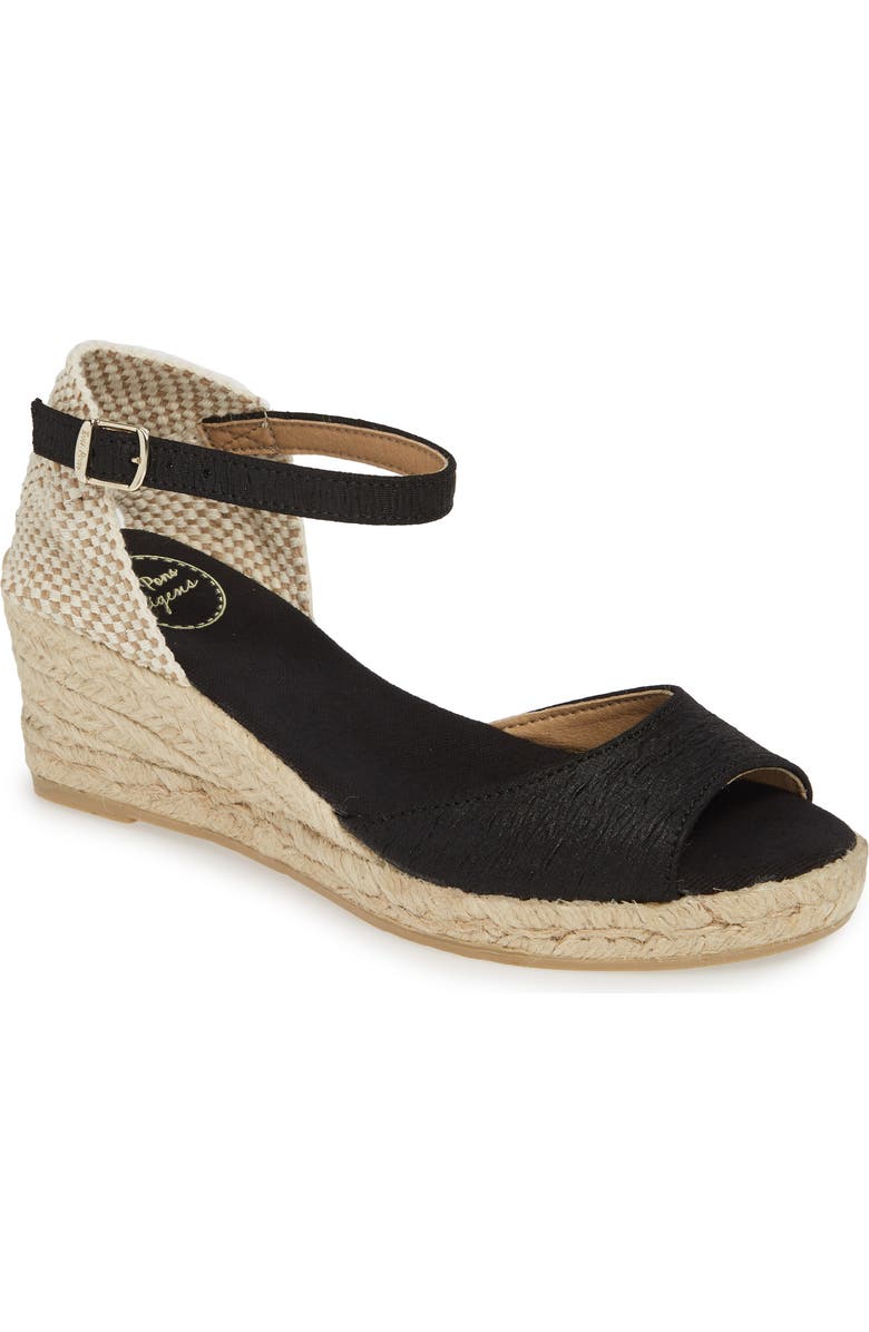 Toni Pons Llivia Wedge Sandal, Main, color,