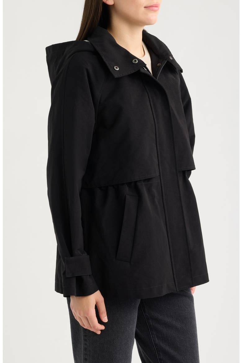Bernardo Stand Collar Raincoat (Women) | Nordstrom