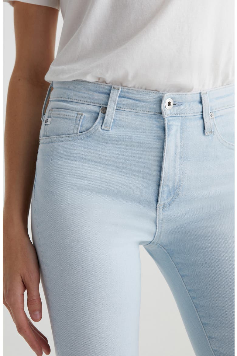 Farrah Raw Hem Crop Bootcut Jeans, Alternate, color, HEAT WAVE